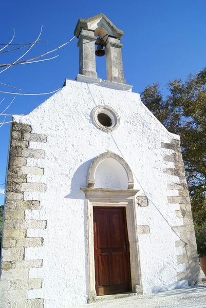 Řecká pravoslavná církev v Kalyves, Kréta, Řecko — Stock fotografie