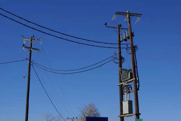 Utility pole — Stock Photo, Image