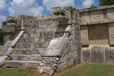 Büyük Plaza 'daki Venüs Platformu, Chichen Itza, Meksika