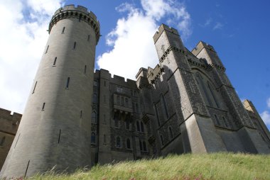 Arundel, West Sussex, İngiltere'de Arundel Kalesi