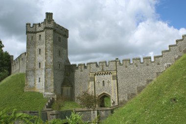 Arundel, West Sussex, İngiltere'de Arundel Kalesi