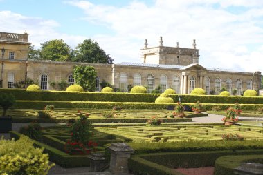 Blenheim Sarayı bahçesinde woodstock, oxfordshire, İngiltere
