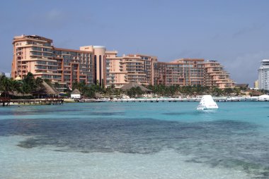 tropikal Meksika sahne