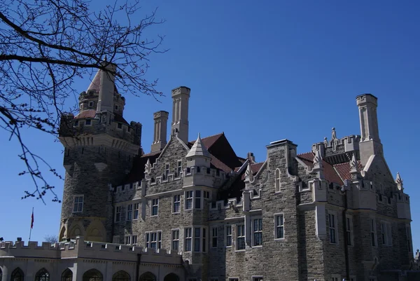 Casa Loma slott i Toronto, Ontario, Kanada — Stockfoto