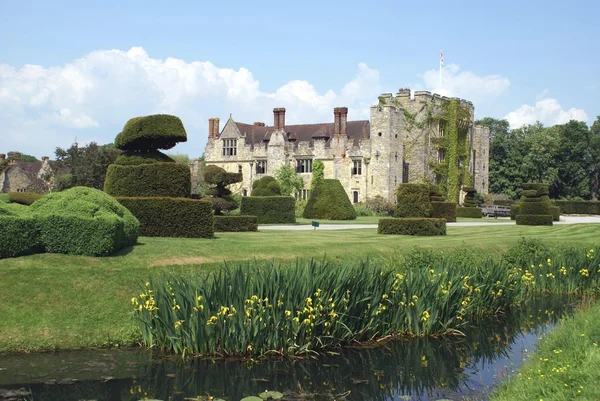 Castelo de Hever em Hever, Edenbridge, Kent, Inglaterra — Fotografia de Stock