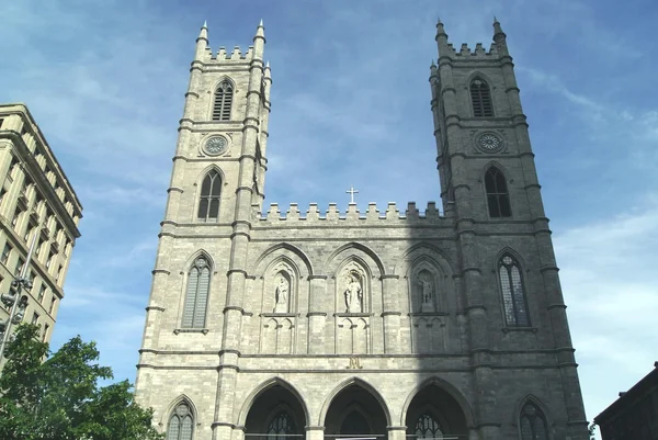 Notre Dame Basilica, Montreal, Quebec, Canada — Stock Photo, Image