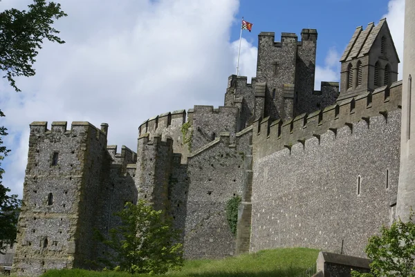 在英国西苏塞克斯，阿伦德尔 · 阿伦德尔城堡 — 图库照片
