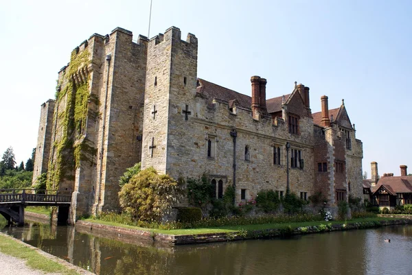 Hever Castle in Hever, Edenbridge, Kent, England, Europe — Stock Photo, Image