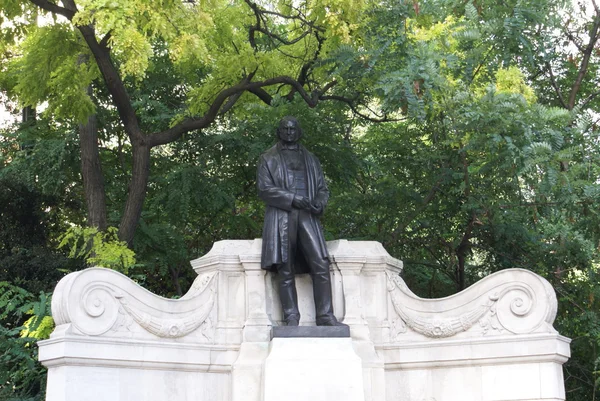 The statue of Isambard Kingdom Brunel in London, England — Stock Fotó