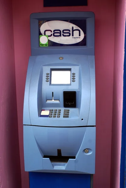 Cash machine. ATM. ABM. cashpoint. cashline — Stock Photo, Image