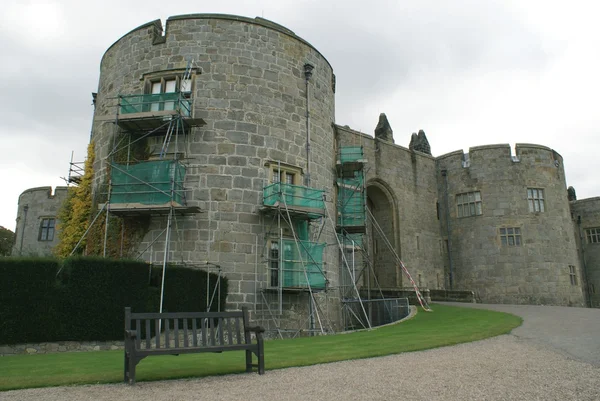 Chirk Castle en Wrexham, Gales, Inglaterra, Europa — Foto de Stock