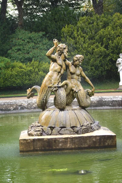 Fontaine sculptée — Photo