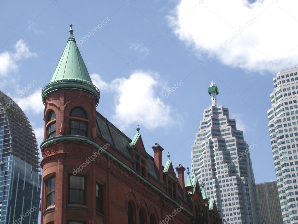 Gooderham Building in Wellington Street East,Toronto, Ontario, Canada