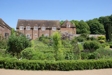 Leeds Castle Culpeper Bahçe Maidstone, Kent, İngiltere'de, Avrupa'nın