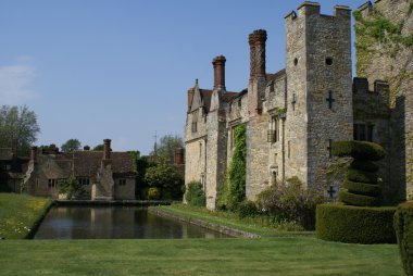 Hever Kalesi Hever, Edenbridge, Kent, İngiltere'de, Avrupa'nın