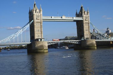 Londra, İngiltere 'deki Tower Bridge, İngiltere