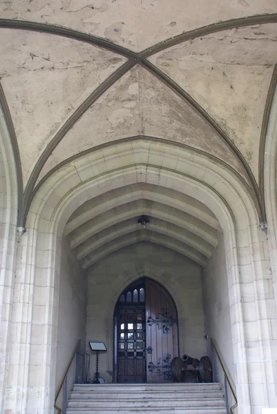 Warwick Castle entrance in Warwick, England, Europe — Stock Photo, Image