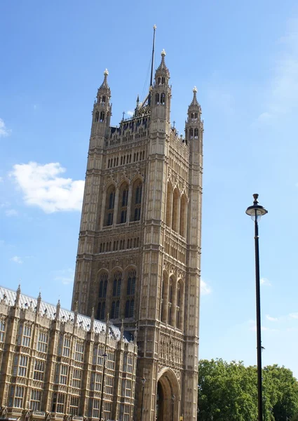 Tower, The Place of Westminster in London, England — стоковое фото