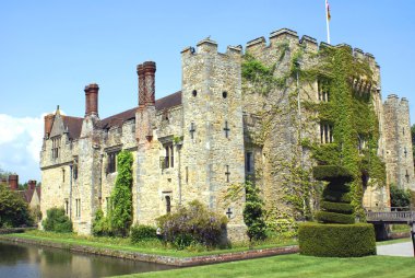 Hever Kalesi Hever, Edenbridge, Kent, İngiltere'de, Avrupa'nın