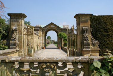 Hever Kalesi Hever, Edenbridge, Kent, İngiltere'de, Avrupa'nın