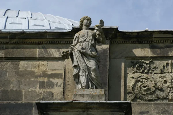 Goddess Angitia statue — Stock Photo, Image