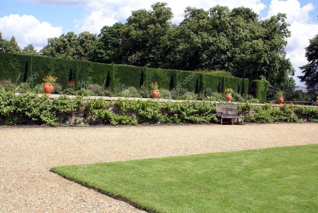 kies weg im garten, garten kiesweg — stockfoto © rose4 #78884294, Design ideen