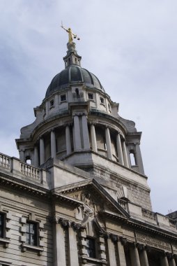 Old Bailey. The Central Criminal Court in London, England, Europe clipart