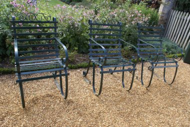 metal Bahçe koltukları