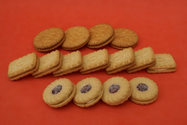 Biscuiţi. cookie uri — Fotografie, imagine de stoc