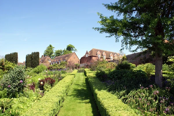 Culpeper ogród, Leeds castle garden w Maidstone, Kent, Anglia, Europa — Zdjęcie stockowe