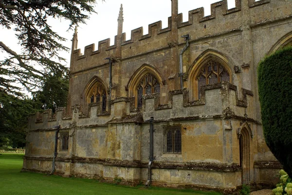 St. mary chruch, sudeley castle church fassade in winchcombe, england, europa — Stockfoto