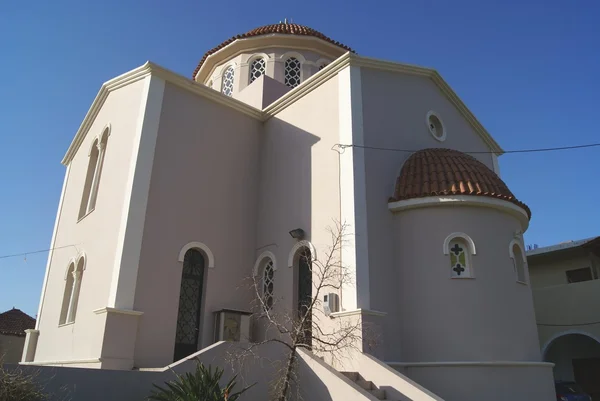 Grekisk-ortodoxa kyrkan i Kreta, Grekland, Europa — Stockfoto