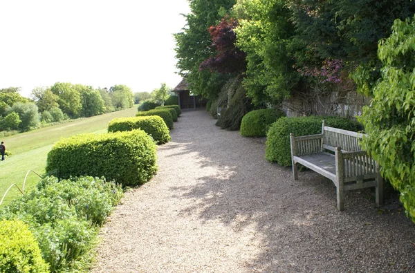 Topiärer Gartenweg — Stockfoto