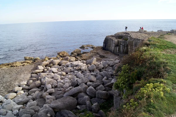 Ilha de Portland em Dorset, Inglaterra, Europa — Fotografia de Stock