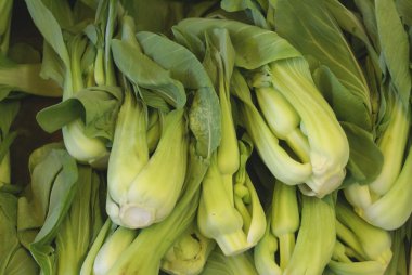 Çin lahanası bakkal bir pazarda görüntüsünü