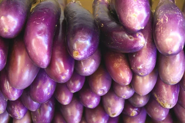 Entreposer les produits d'aubergine ou d'aubergine — Photo