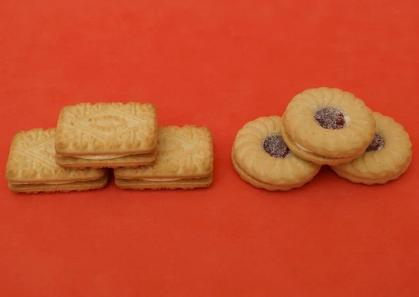 Des cookies. Des biscuits. confiserie — Photo