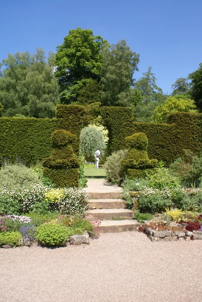 Сад Topiary вхід — стокове фото