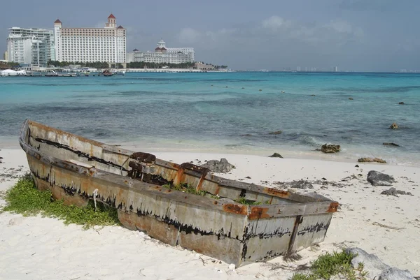 Stranden Cancun i Mexico – stockfoto
