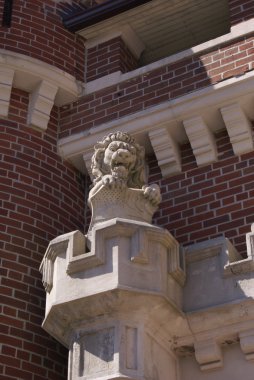 Aslan heykeli, Toronto, Ontario, Kanada ahırda Casa Loma Castle