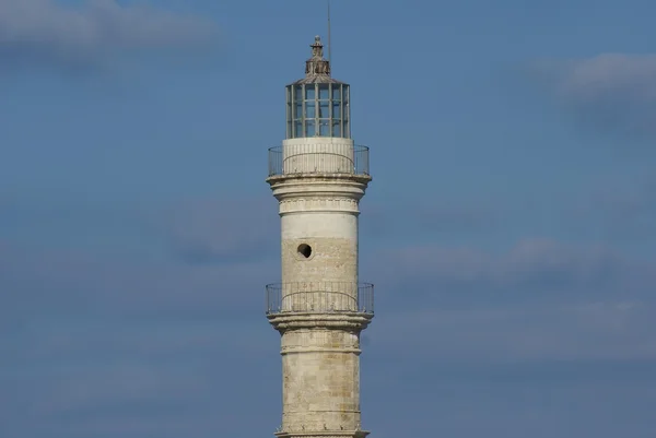 在希腊克里特岛的伊拉克利翁的灯塔 — 图库照片