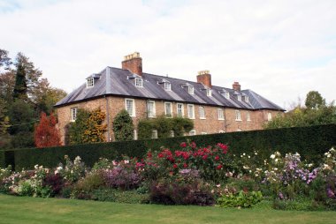 Powis kale Bahçe Wales, İngiltere