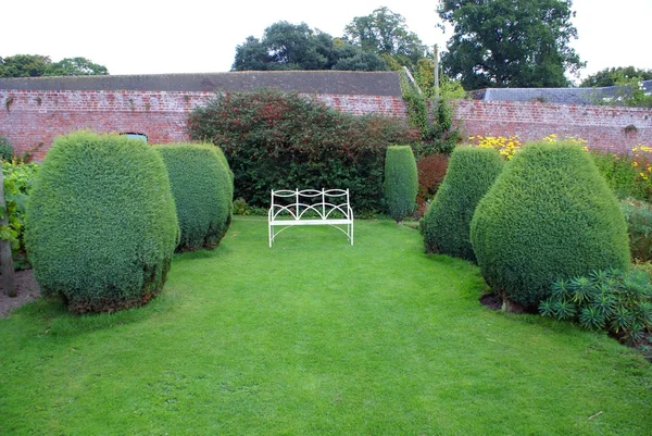 Croft zámecké zahrady v Anglii — Stock fotografie