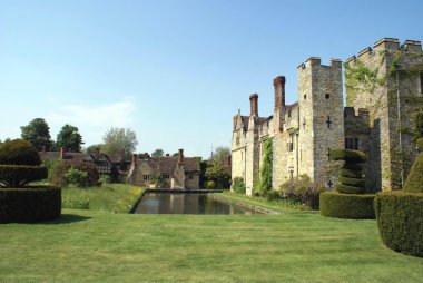 Hever, İngiltere'de Moated castle