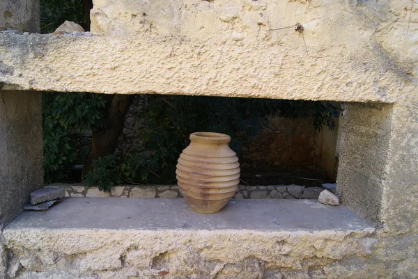 Greek ruins with — Stock Photo, Image