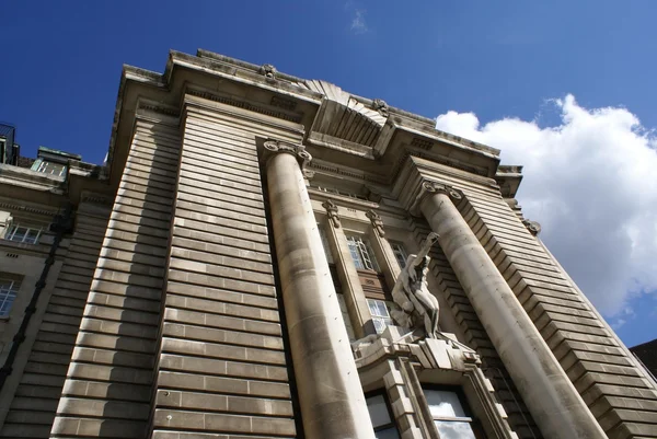 London County Hall (Lch) i Lambeth, London, England, Europa Royaltyfria Stockbilder