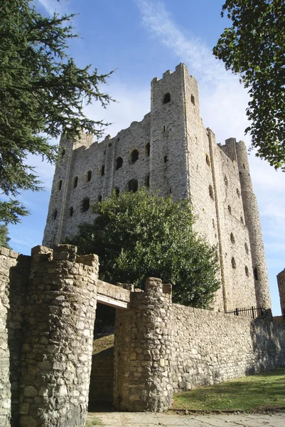 Rochester kasteel in Engeland — Stockfoto