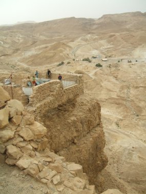 Kral Herod Sarayı, Masada Judean Desert, Israel