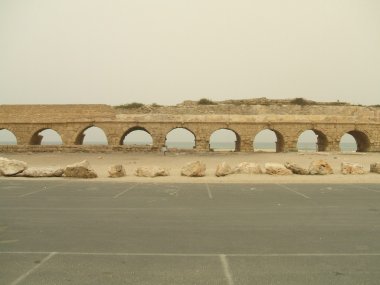 Caesarea Maritima İsrail Roma kalıntıları