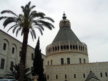 Duyuru Bazilikası. Duyuru kilise Nazareth, İsrail